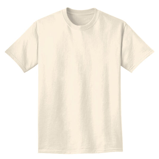 Custom Crewneck T-Shirt - Ivory Relaxed Fit