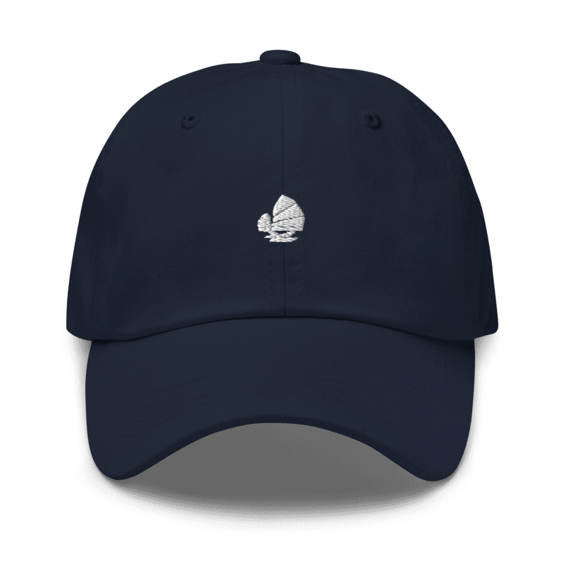 Hong Kong Junk Boat Cap - White Thread